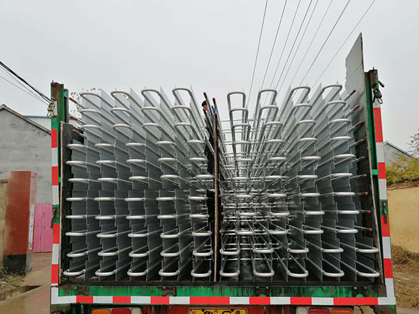 冷庫鋁排管裝車